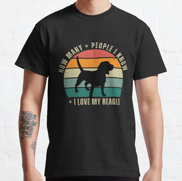 Item preview, LOVE BEAGLE Vintage Sunset designed and sold by AOCollections.