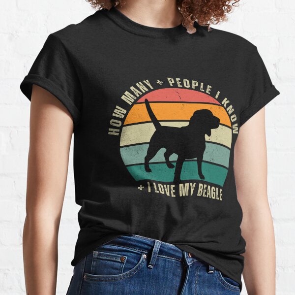 Item preview, LOVE BEAGLE Vintage Sunset designed and sold by AOCollections.