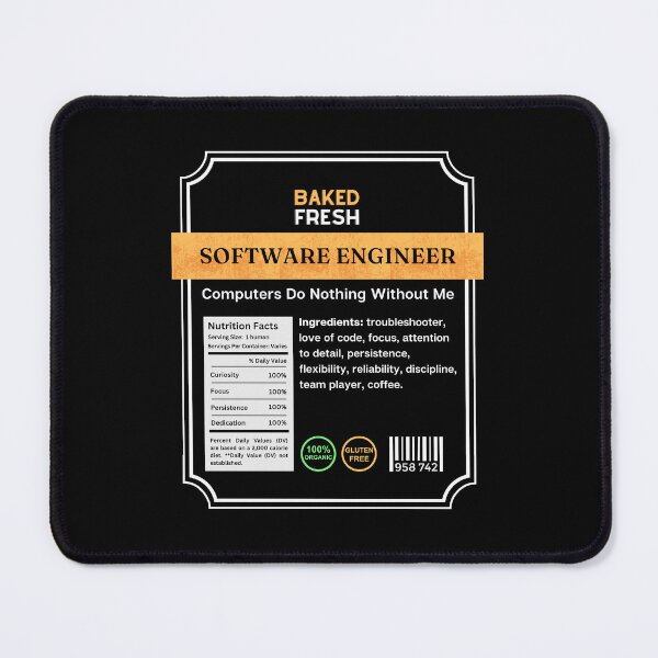 Item preview, Software Engineer as a Food Label designed and sold by kiliteh.