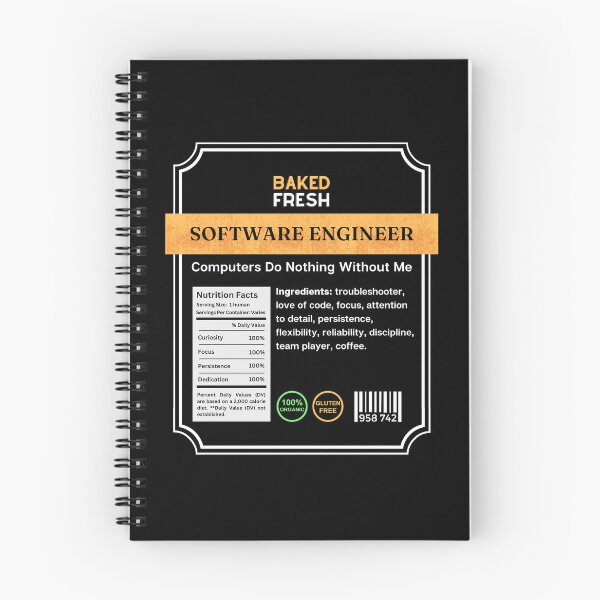 Item preview, Software Engineer as a Food Label designed and sold by kiliteh.