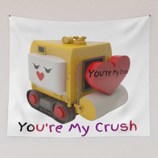 Item preview, You're my crush stickers T-shirt  hoodie  designed and sold by SHOP SOUS⭐⭐⭐⭐⭐.