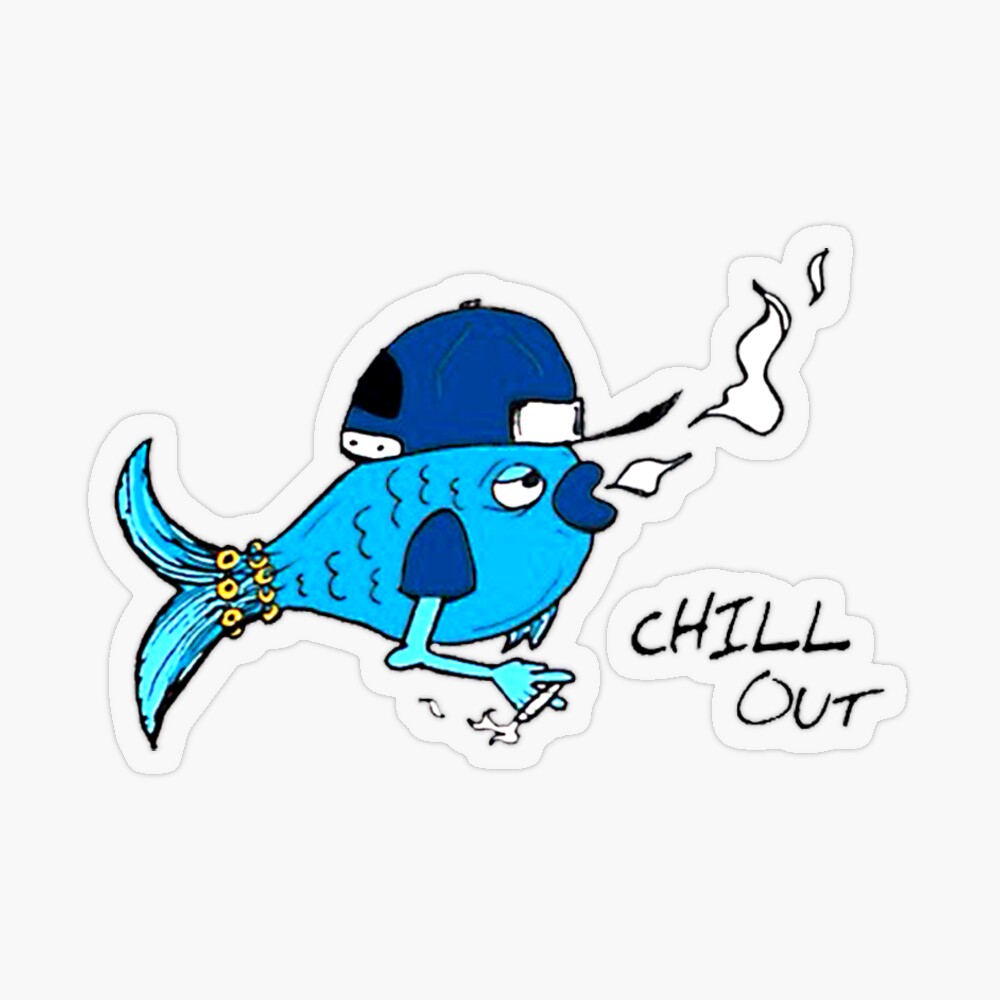 Gangster Fish With a Gun | Sticker