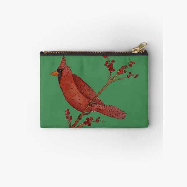 Item preview, Tinta y Aguada Cardinal sobre Verde designed and sold by WallaceColor.