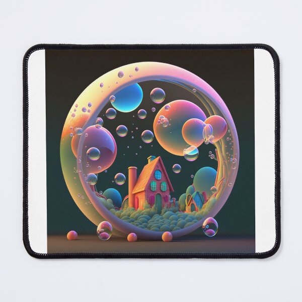 Item preview, The oniric magic world of soap bubbles designed and sold by mentefresca.