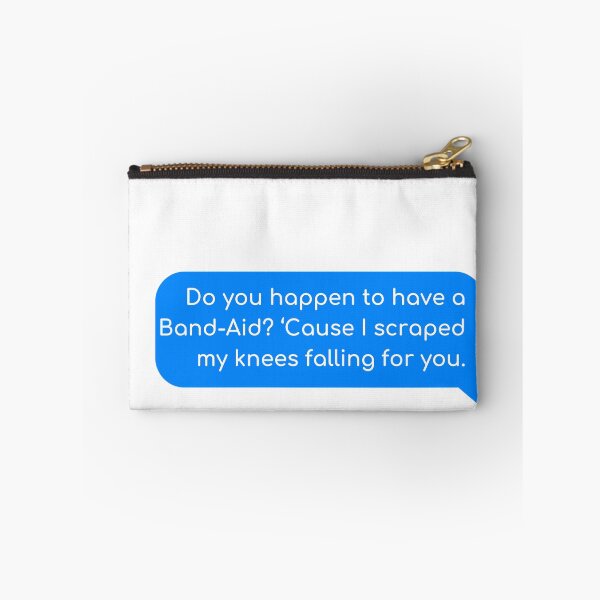 Item preview, Do you happen to have a Band-Aid? ‘Cause I scraped my knees falling for you. designed and sold by Univers Gifts.