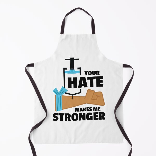 Item preview, Your Hate Makes Me Stronger. Hate Shot In The Arm. Hate Fuel Injection Vaccine Infusion Quote Dark designed and sold by doseofwin.
