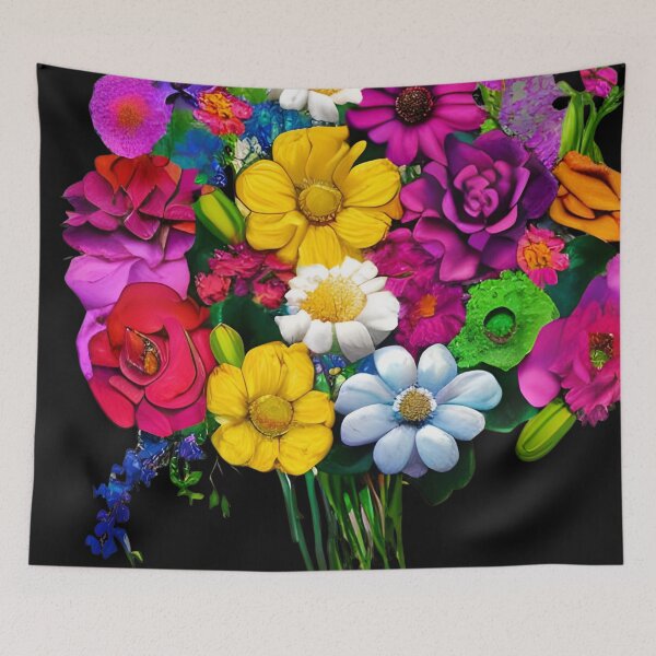 Item preview, Fantasy Flower Bouquet designed and sold by gramizzia.