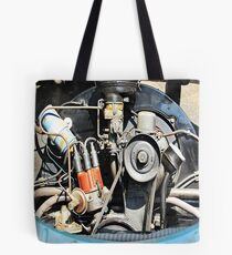 1960 VW Beetle Engine as Art Tote Bag