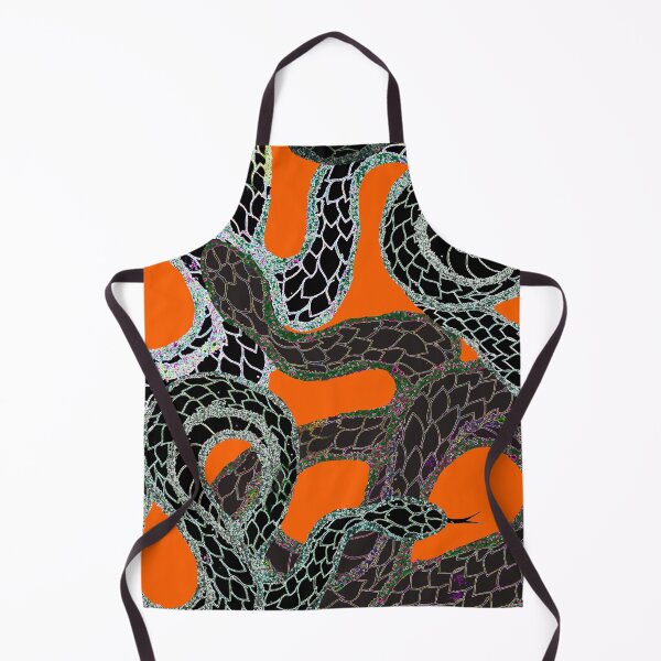 Item preview, Snakes in Orange designed and sold by daizeddesigns.