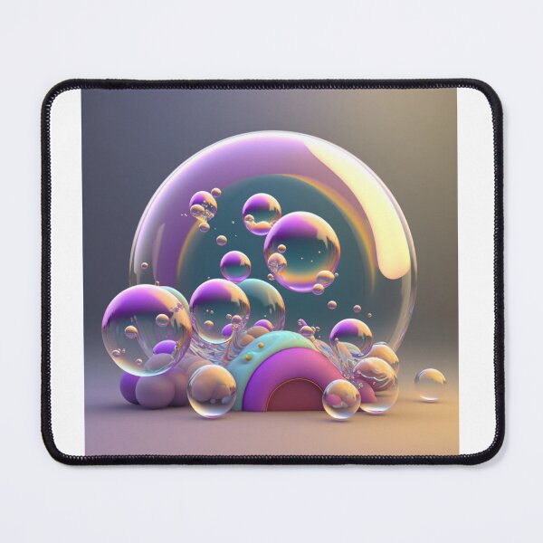 Item preview, The oniric magic world of soap bubbles designed and sold by mentefresca.