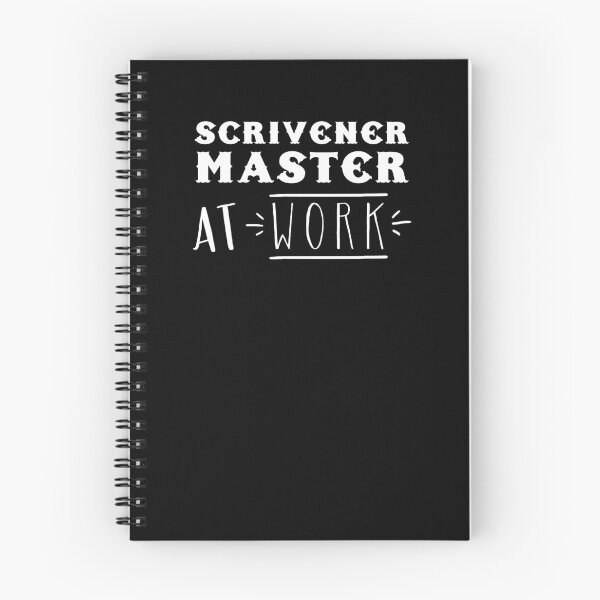 Item preview, SCRIVENER master at work designed and sold by jazzydevil.