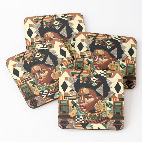 Item preview, Black History Month Black Excellence Queen 90's Pattern designed and sold by fakeSavian.