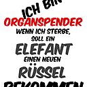 Lustiger Spruch Mit Elefanten Russel Anspielung Gerahmter Kunstdruck Von Noritees Redbubble