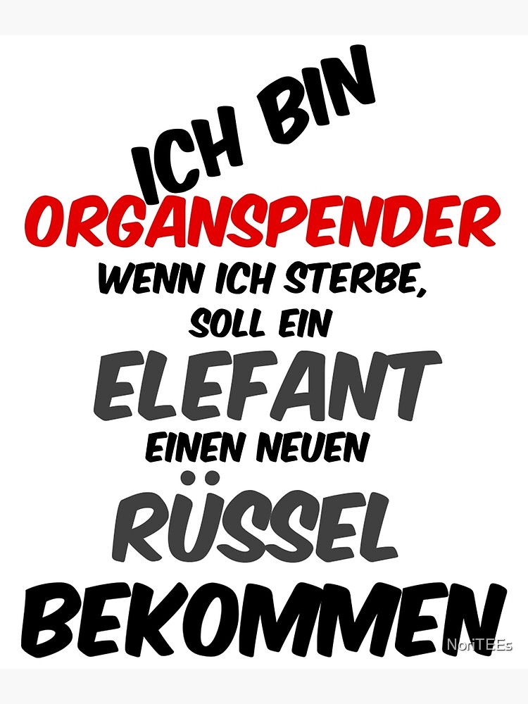 Lustiger Spruch Mit Elefanten Russel Anspielung Grusskarte Von Noritees Redbubble