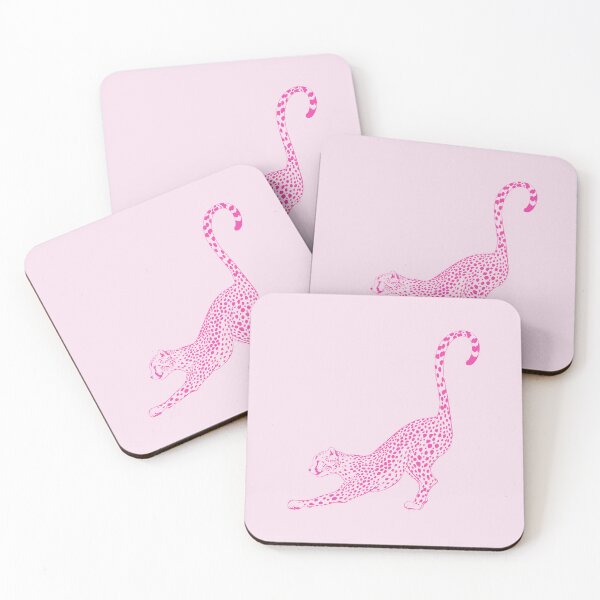 Item preview, hot pink cheetah preppy aesthetic designed and sold by Creative Brat Design Studio.