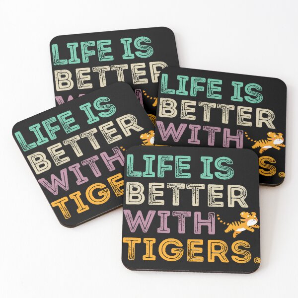 Item preview, Life is Better With Tigers designed and sold by Equitees.