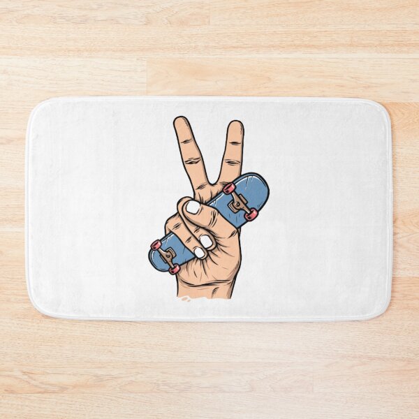 Item preview, Hand Holding Skateboard & Peace Sign designed and sold by Digital-Galore.