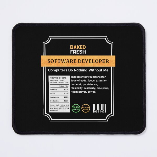 Item preview, Software Developer as a Food Label designed and sold by Glow Spring.