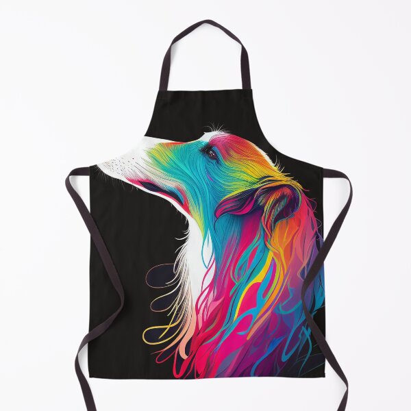 Item preview,  Colorful-Coated Borzoi designed and sold by moroccan-stret.