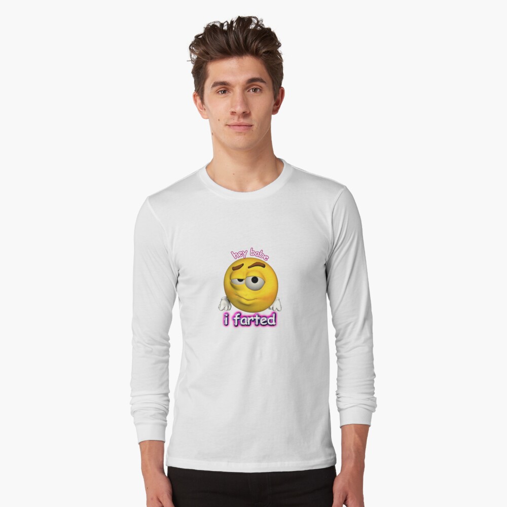 hey babe i farted rizz cursed emoji Essential T Shirt - Limotees