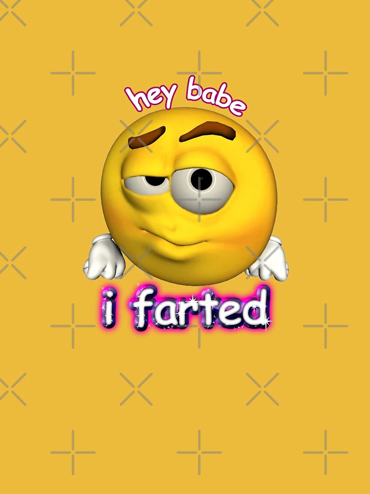 hey babe i farted rizz cursed emoji Essential T Shirt - teejeep