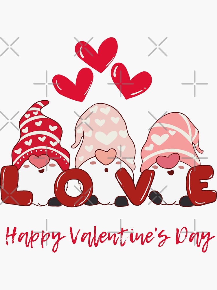 happy valentine day Sticker