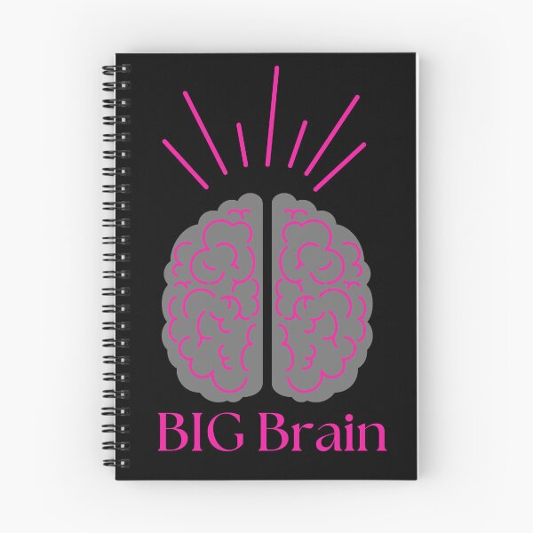 Item preview, Big brain gray and pink design designed and sold by Jessica Duncan.