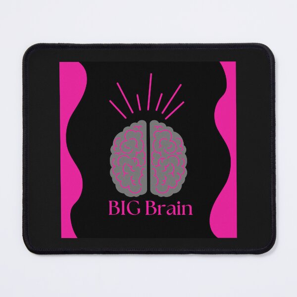 Item preview, Big brain gray and pink design designed and sold by Jessica Duncan.