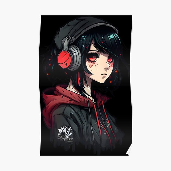 Cute Anime Girl Round Portrait Women039s Hoodie Image by Shutterstock   eBay