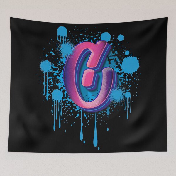 Item preview, C Graffiti Initial designed and sold by Kamiri.