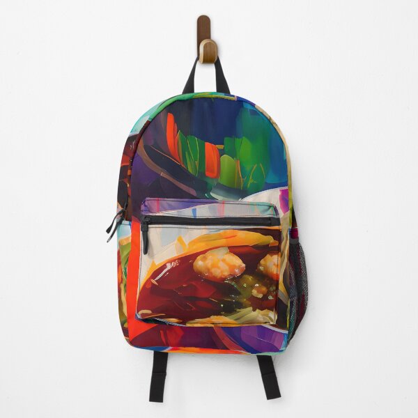 Item preview, Soup with Dumplings, Colourful Food Composition designed and sold by FewBits.