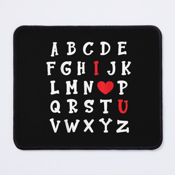 Item preview, Alphabet ABC I Love You Valentines Day Heart Boys Girls T-Shirt designed and sold by Larcossee ⭐⭐⭐⭐⭐.