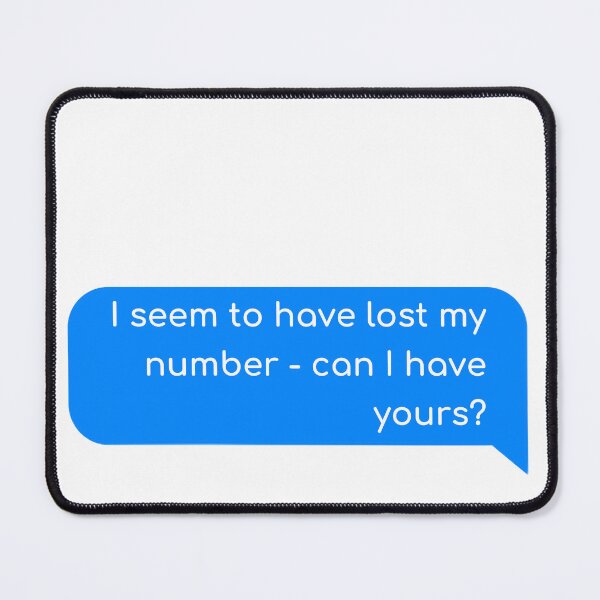 Item preview, I seem to have lost my number - can I have yours? designed and sold by Univers Gifts.