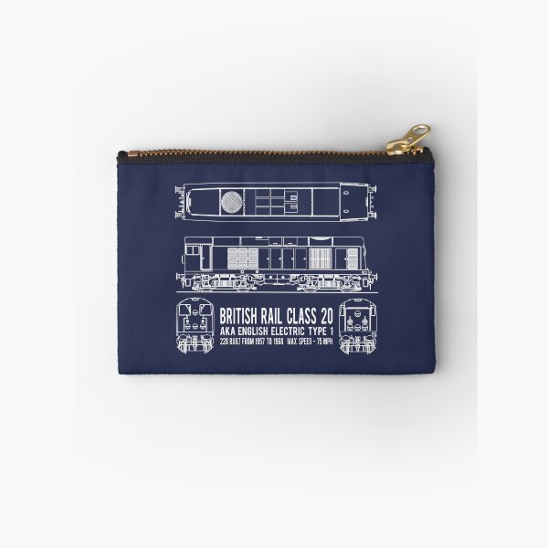 Item preview, British Rail Class 20 English Electric Type 1 Diesel Locomotive Train Blueprint Diagram Gift designed and sold by Maljonic.