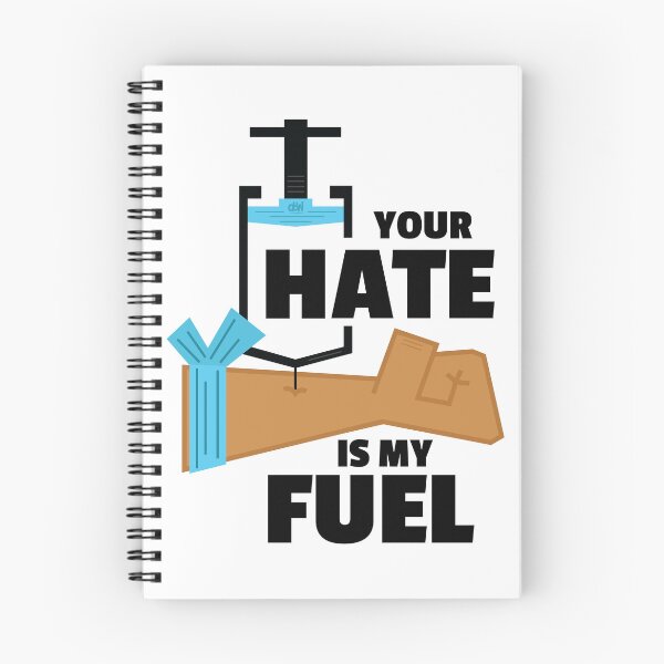 Item preview, Your Hate Is My Fuel. Hate Shot In The Arm. Hate Fuel Injection Vaccine Infusion Quote Dark designed and sold by doseofwin.