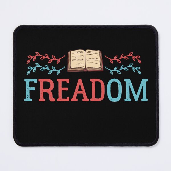 Item preview, Freadom banned books week - bookworm and bookish designed and sold by Raiko-art.