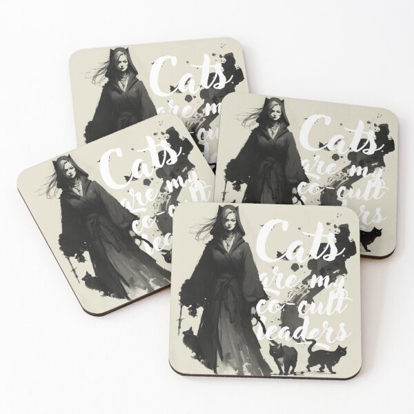 Item preview, Cats are My Co-cult Leaders Design designed and sold by Patrice Anderson.