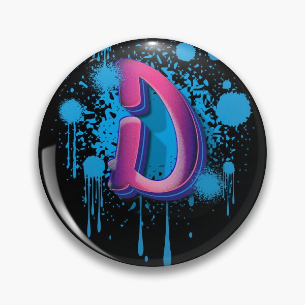Item preview, D Graffiti Initial designed and sold by Kamiri.