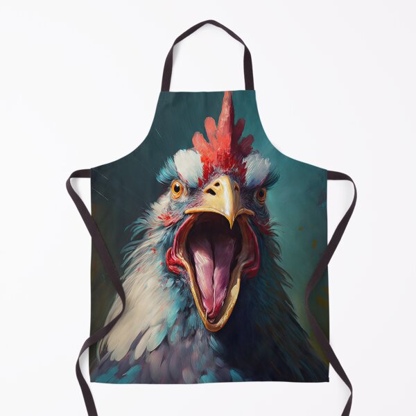 Item preview, Crazy Chicken - Painting designed and sold by AiCollection.