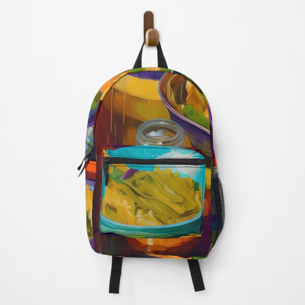 Item preview, Asian Feast, Colourful Food Composition designed and sold by FewBits.