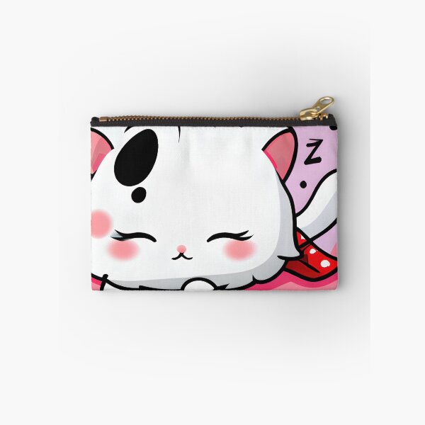 Item preview, Adorable Sleeping Cartoon Kitten designed and sold by Poetic Patterns Studio.