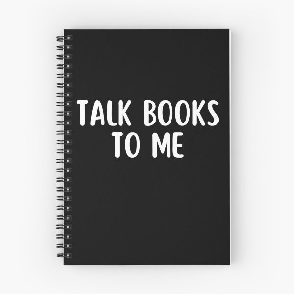 Item preview, talk books to me  designed and sold by TomorrowQuotes.