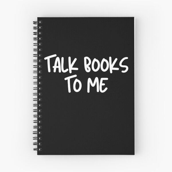 Item preview, talk books to me  designed and sold by TomorrowQuotes.