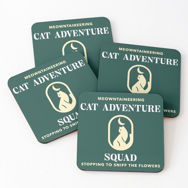 Item preview, Meowntaineering cat Adventure Squad  designed and sold by modeTRIP.