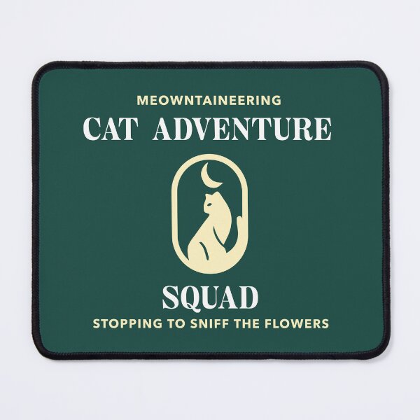 Item preview, Meowntaineering cat Adventure Squad designed and sold by modeTRIP.