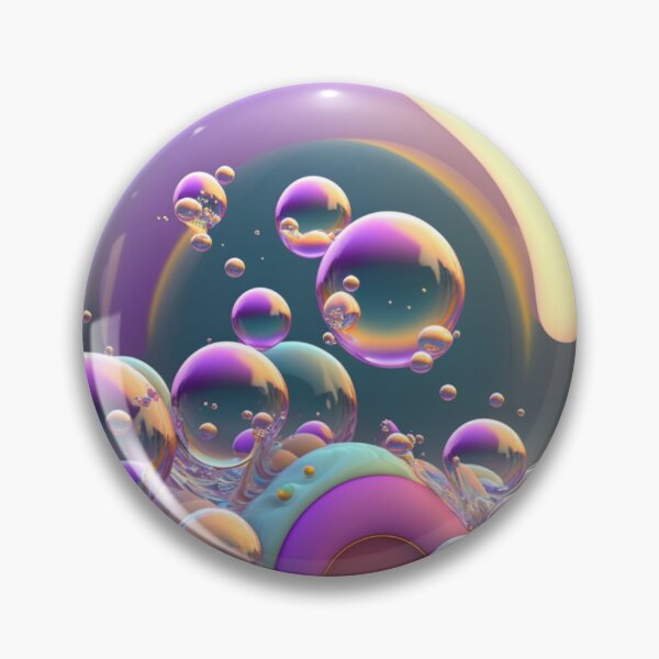 Item preview, The oniric magic world of soap bubbles designed and sold by mentefresca.