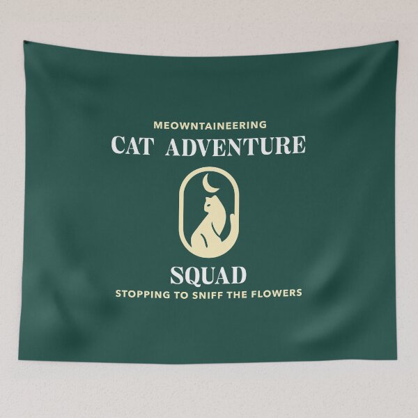 Item preview, Meowntaineering cat Adventure Squad  designed and sold by modeTRIP.