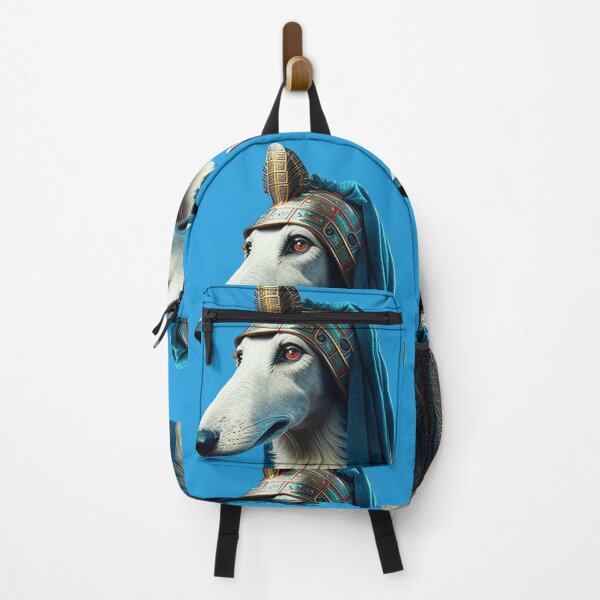 Item preview, cute borzoi dog designed and sold by moroccan-stret.