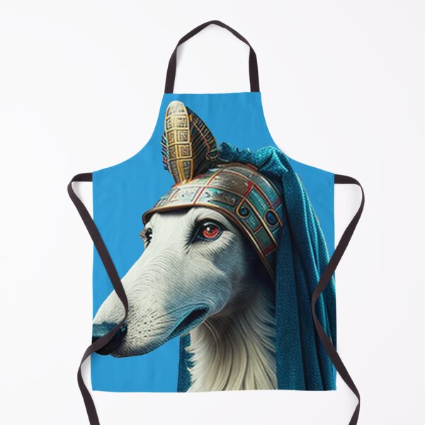 Item preview, cute borzoi dog  designed and sold by moroccan-stret.