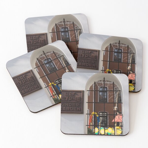 Item preview, Little Cricket Kindergarten - Peeking Through the Garden Fence Window designed and sold by Georgia Mizuleva.
